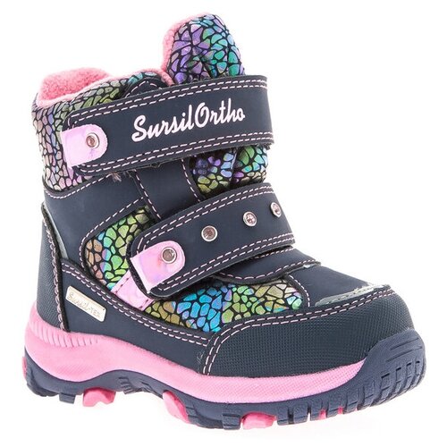 фото Ботинки для девочки sursil ortho a45-156 размер 26 цвет синий sursilortho