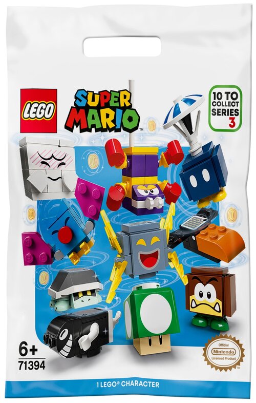 Конструктор LEGO Super Mario 71394 Фигурки персонажей: серия 3, 24 дет.