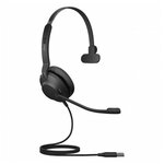 Jabra Evolve2 30, USB- A, MS Mono [23089-899-979] - Проводная моно- гарнитура с разъемом USB- A - изображение