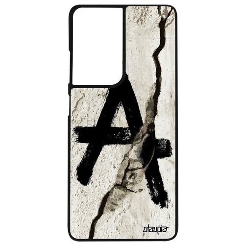 фото Модный чехол на // galaxy s21 ultra // "анархия" анархист символ, utaupia, серый
