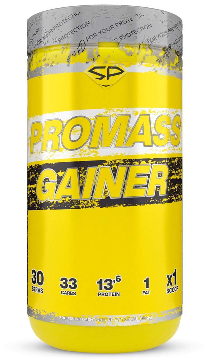 SteelPower Гейнер PROMASS GAINER, 1500 гр, вкус «Кофейный шоколад», STEELPOWER