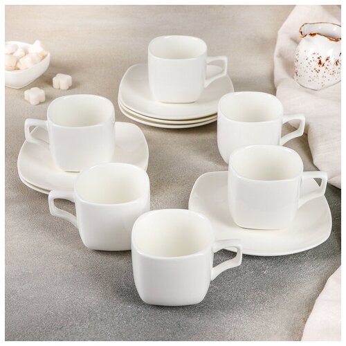 Сервиз чайный Ilona 12 предметов 6 чашек 200 мл 6 блюдец 5023₽