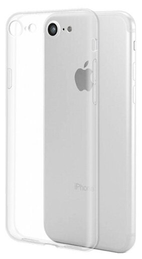 Силиконовый чехол для Apple iPhone SE (2020) прозрачный 1.0 мм