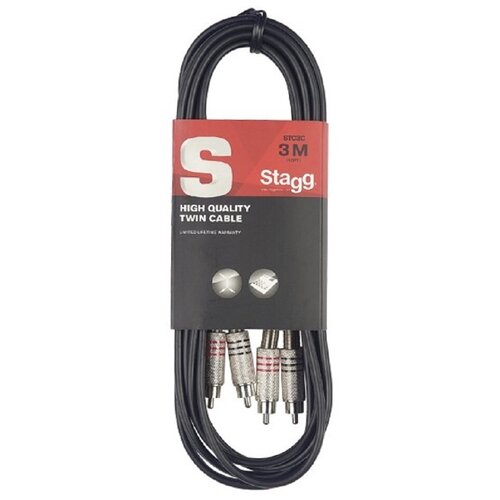 Аудио кабель STAGG STC3C кабель аудио stagg sac3psjs dl 3 м