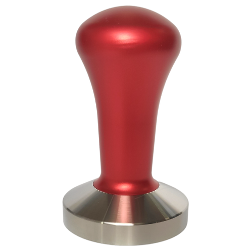 Темпер для кофе d=58 mm, H=90, Нержавеющая сталь+ Алюминий, Red, CGPro