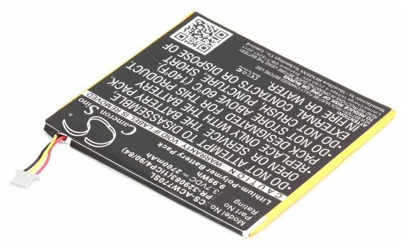 Аккумулятор для планшета Acer Iconia One B1-770 (PR-329083)