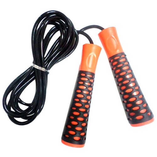 Скакалка LiveUp PVC JUMP ROPE цвет:черный, размер:onesize