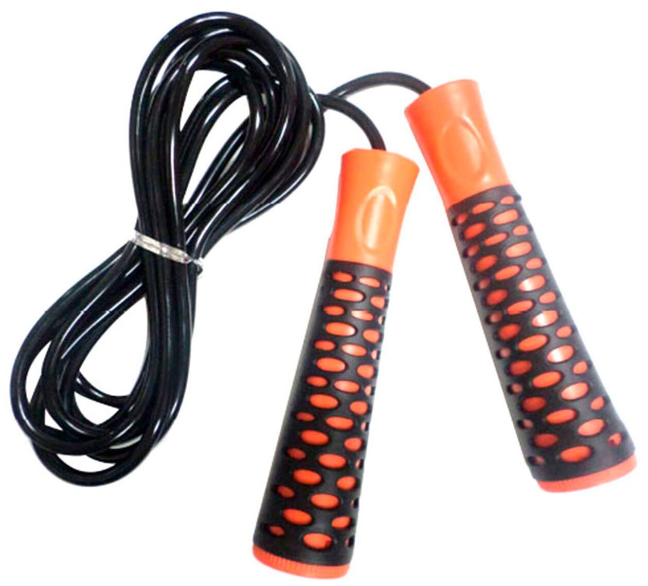 Скакалка Liveup Pvc Jump Rope Черный Onesize Ls3143