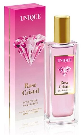 Женская туалетная вода Art Parfum Unique Rose Cristal, 50 мл