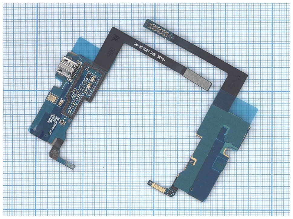 Шлейф разъема питания для Samsung Galaxy Note 3 Neo SM-N7505