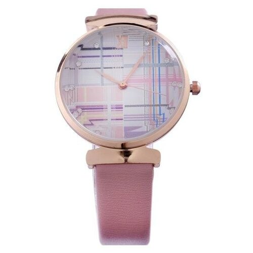 фото Часы наручные женские medissa 1229, d=3.5 см, экокожа, микс brand no name