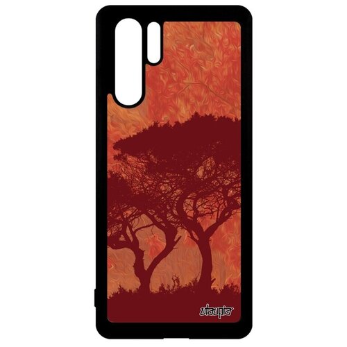 фото Противоударный чехол на смартфон // huawei p30 pro // "гренадил" природа пейзаж, utaupia, розовый