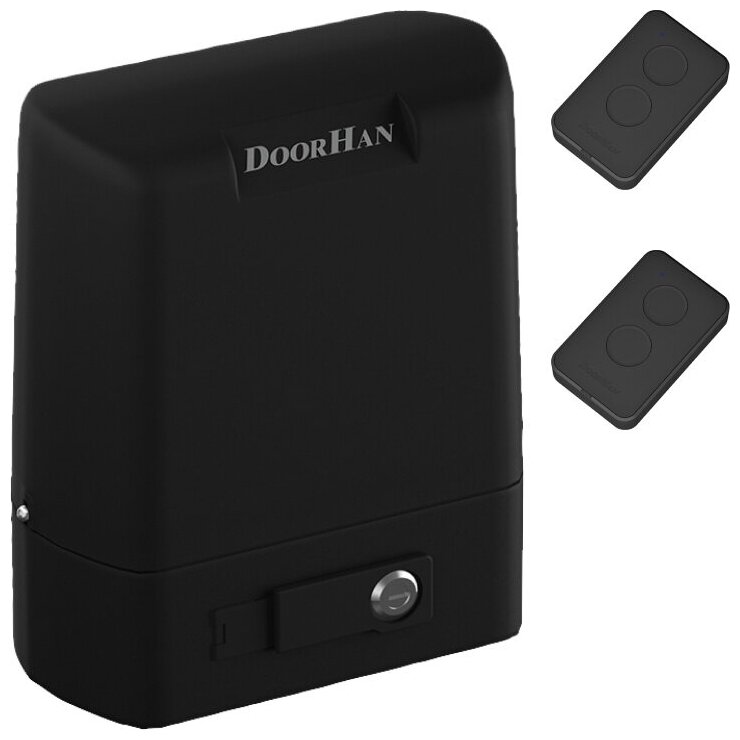 DoorHan SLIDING-1300PRO+ (в масляной ванне) комплект автоматики для откатных ворот весом до 1300 кг: привод, два пульта - фотография № 6