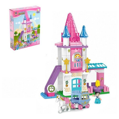 фото Конструктор "замок принцессы", 86 деталей kids home toys