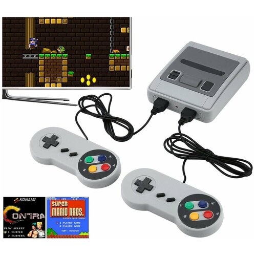 Купить Игровая консоль ретро Super Mini SFC, 8bit / Игровая приставка ...