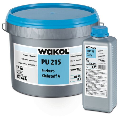 Клей для паркета двухкомпонентный полиуретановый Wakol PU 215 13,12 кг
