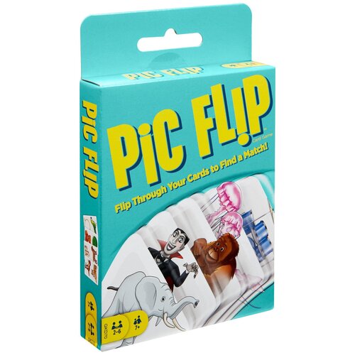 Настольная игра Mattel Pic Flip GKD70 настольная игра pic n mix цирк