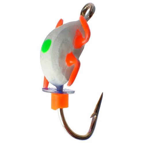 Мормышка жук 3 цвет белый 5 шт 489₽