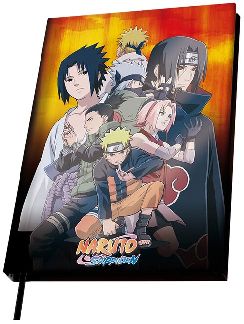 Записная книжка Naruto Shippuden: Konoha Group x4 a5