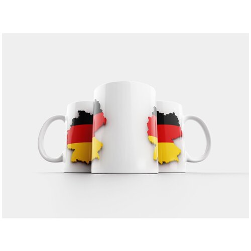 фото Кружка "карта, германия, флаг" 320 мл lotsprints