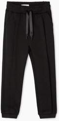 Чёрные брюки Jogger для девочки Gloria Jeans