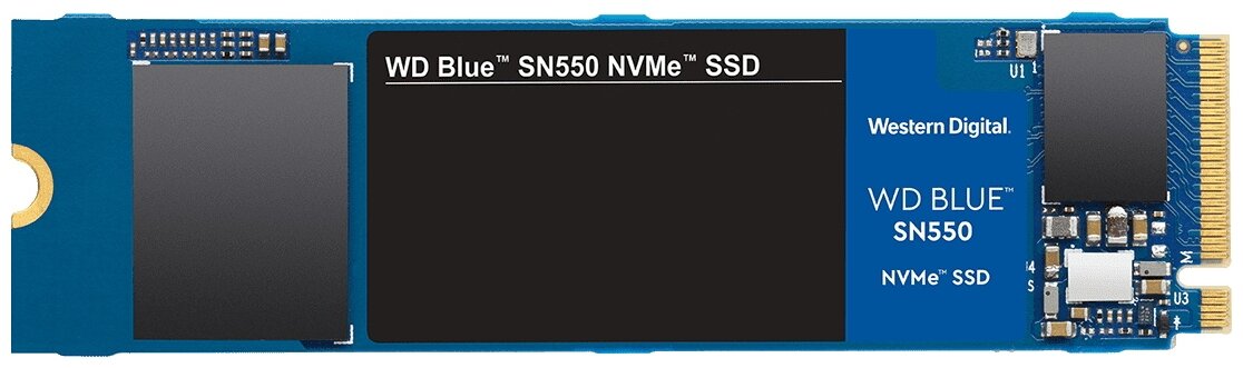 Твердотельный накопитель Western Digital WD Blue NVMe 500 ГБ M.2 WDS500G2B0C