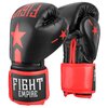 Перчатки боксёрские FIGHT EMPIRE, 12 унций, цвет чёрный - изображение