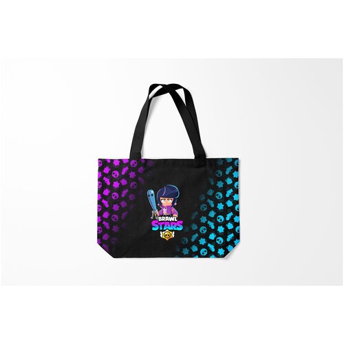 фото Сумка-шоппер / 46х35 см / геймерам / brawl stars bibi burnettie