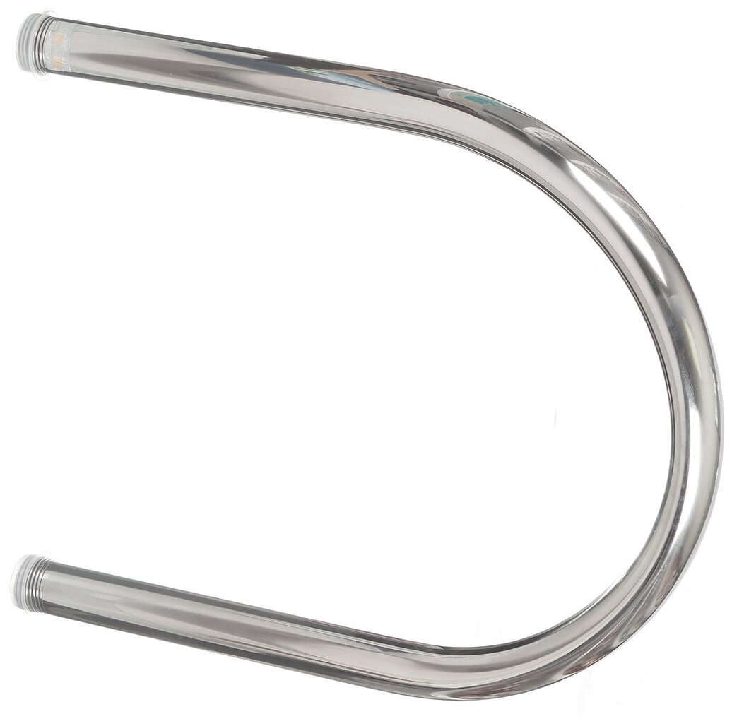 фото Полотенцесушитель П-образный, 32х50х1", нержавеющая сталь, Aquater, П1