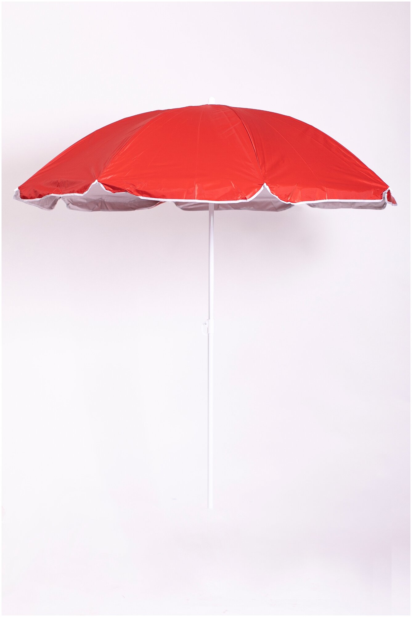 Зонт пляжный, солнцезащитный 1.55 м 8 спиц, . Материал купола плащевка. - фотография № 1