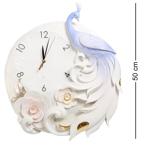 ART-219 Часы настенные объемные «Райская птица»