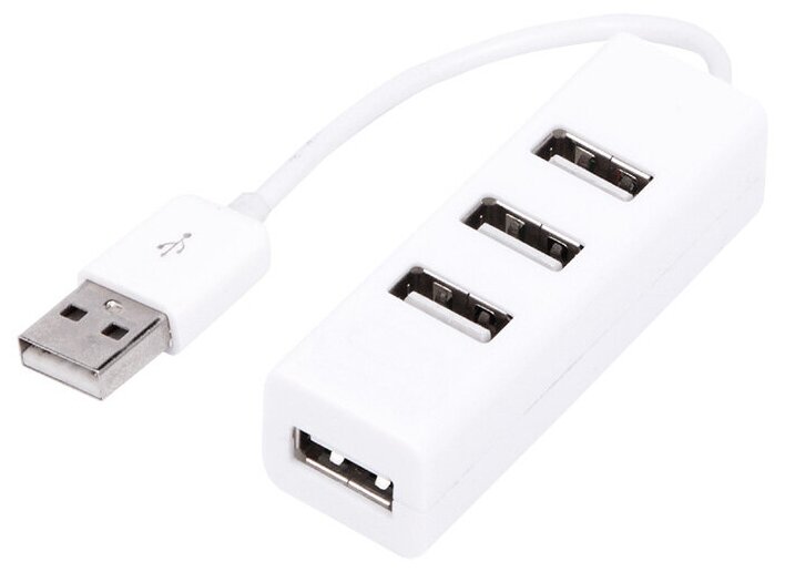 USB-концентраторы USB на 4 порта белый REXANT