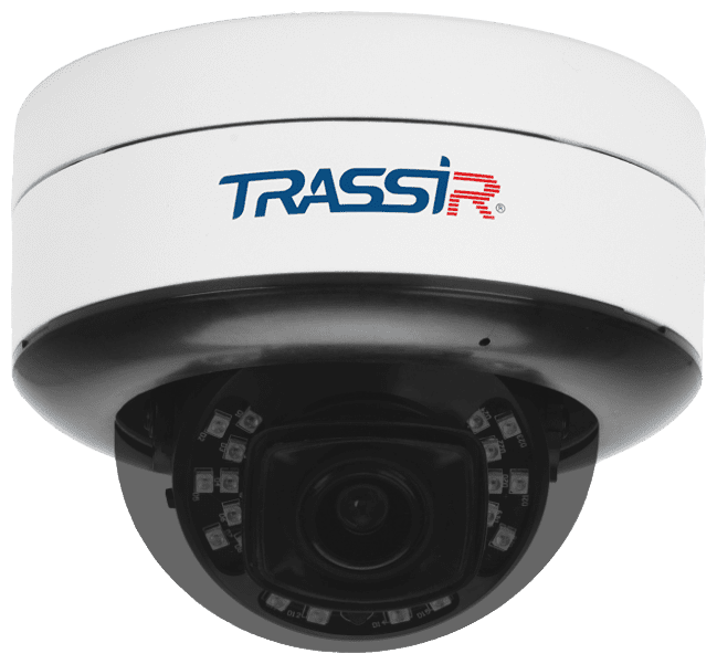 Видеокамера TRASSIR TR-D3122ZIR2 white