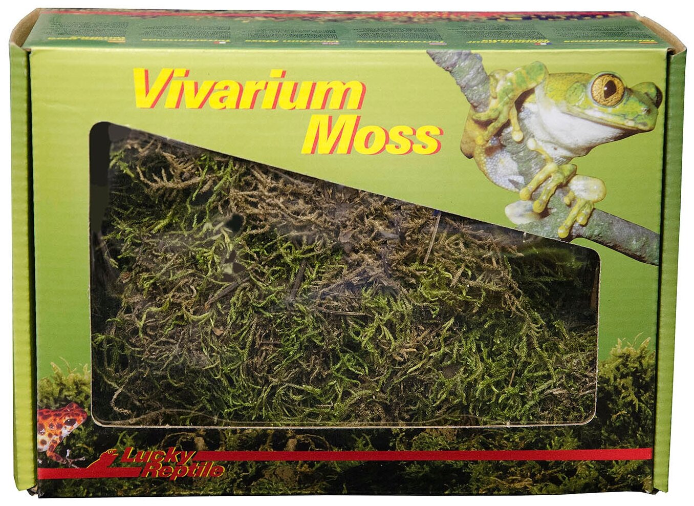 Мох для террариума LUCKY REPTILE "Vivarium" темно-зеленый 150гр (Германия)