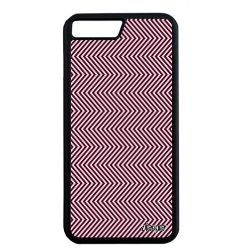 фото Яркий чехол на телефон // iphone 8 plus // "зигзаг" волна стиль, utaupia, фиолетовый