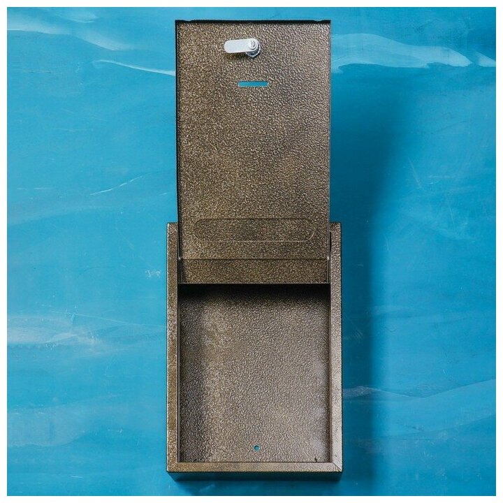 Ящик почтовый с замком, «Альфа Люкс», бронзовый - фотография № 10