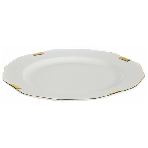 Блюдо Best Home Porcelain Золотая классика, 26,5*26,5*2 см (M1480091)