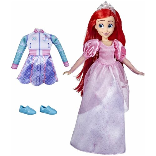 Кукла Hasbro Disney Princess Комфи Ариэль 2 наряда hasbro кукла hasbro disney princess комфи белль e8401