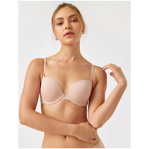 Бюстгальтер KOTON WOMEN, 2YLK11378BK, цвет: NUDE, размер: 75C