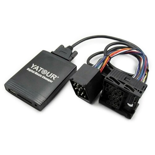 USB адаптер Ютур (YATOUR, ятур) YT-M06 BM1 для BMW (1991-2000 БМВ /Mini/Rover тип А: 17pin round)
