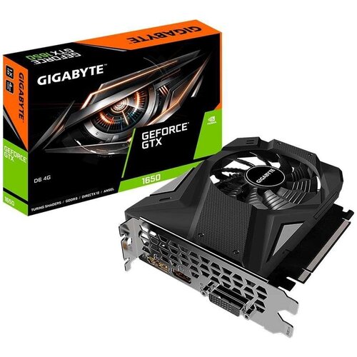 Видеокарта GIGABYTE Nvidia GeForce GTX 1650 4GB GV-N1656D6-4GD 1763000₽