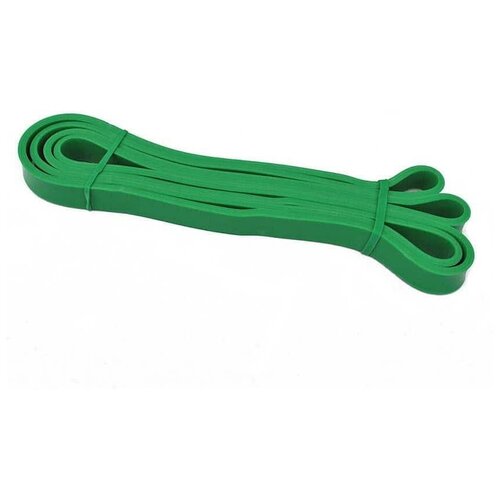 Зелёная резиновая петля эспандер, нагрузка 7 - 22 кг.