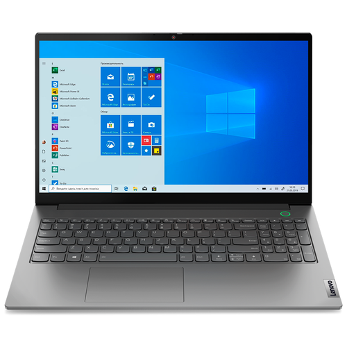 фото Ноутбук lenovo thinkbook 15 gen 3 15.6" fhd ips/amd ryzen 3 5300u/8gb/256gb ssd/radeon graphics/windows 10 pro/noodd/серый (21a4008rru)