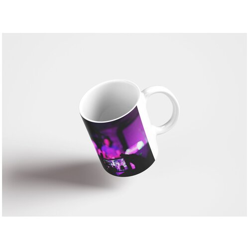 фото Кружка "певец, фотография, развлекательная программа 320 мл. белая" lotsprints