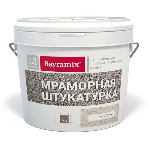 Декоративное покрытие Bayramix Мраморная штукатурка K с блеском натурального камня, 1.5 мм, kashmir gold, 15 кг