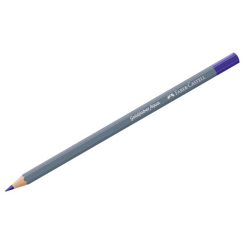 Faber-Castell Акварельный карандаш Goldfaber Aqua, 12 шт, 114637, 137 сине-фиолетовый