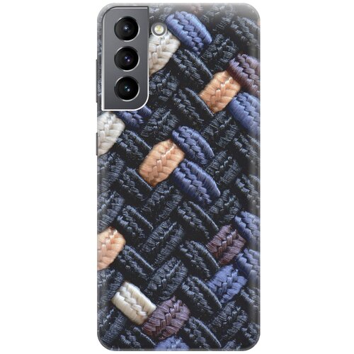 фото Силиконовый чехол на samsung galaxy s21 / самсунг с21 с принтом "сплетение gosso
