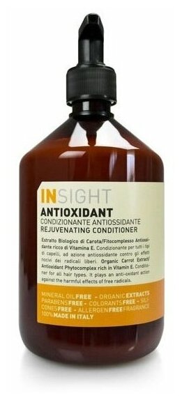 Кондиционер антиоксидант для перегруженных волос 400 мл INSIGHT Antioxidant REJUVENATING CONDITIONER 400 ml