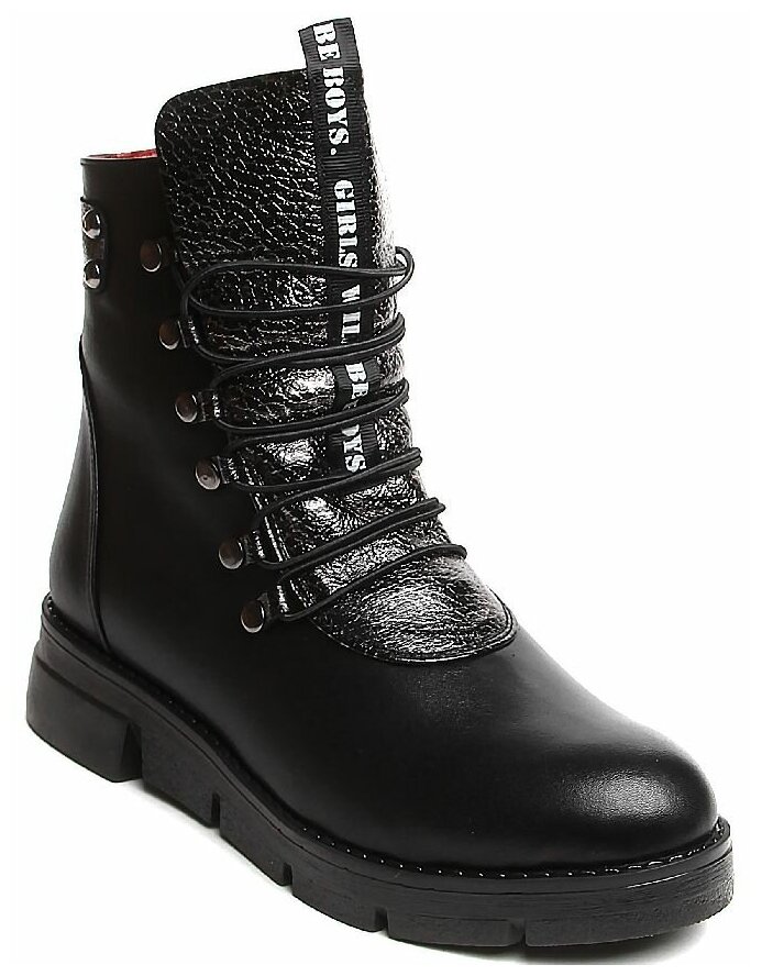 фото Ботинки женские зимние MILANA 192349-1-110W черный