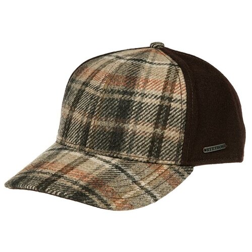 фото Бейсболка stetson 7720303 baseball cap wool check, размер 57